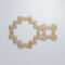 Ekena Millwork Small Cordova Decorative Fretwork Wood Wall Panels, Hickory, 17 1/8"W x 11 3/8"H x 3/8"T WALW12X12X0375CRVHI - alternate 4